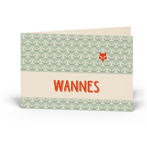 Geboortekaartje Wannes 