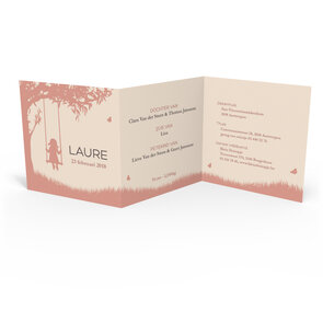 Geboortekaartje Laure