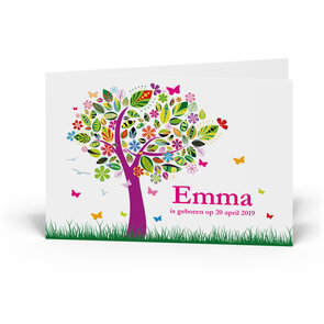 Geboortekaartje Emma