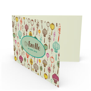 Geboortekaartje Axelle