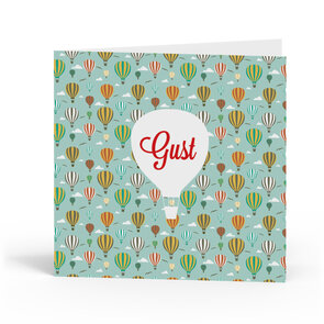 Geboortekaartje Gust 