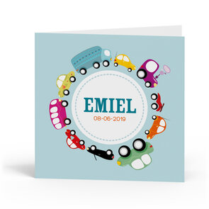 Geboortekaartje Emiel