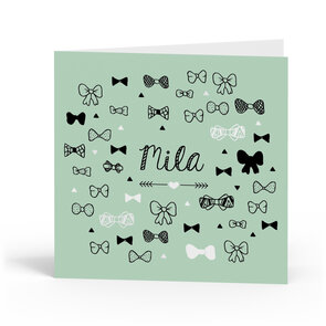 Geboortekaartje Mila