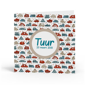 Geboortekaartje Tuur